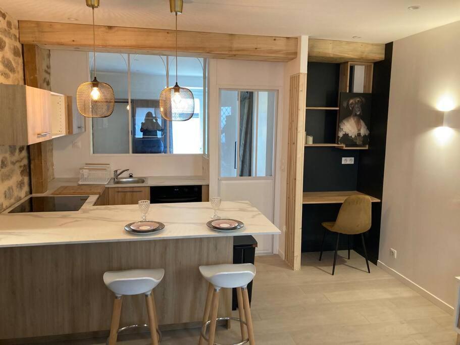 Appartement Centre Ville Quimper Avec Terrasse Zewnętrze zdjęcie
