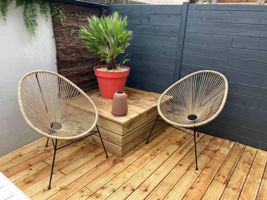 Appartement Centre Ville Quimper Avec Terrasse Zewnętrze zdjęcie